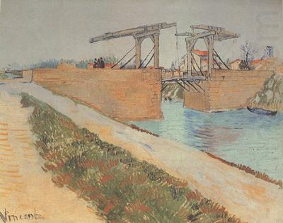 The Langlois Bridge at Arles with Road alonside the Canal (nn04), Vincent Van Gogh